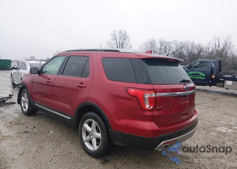2016 Ford Explorer Xlt from USA, damaged, VIN 1FM5K7D80GGB79114